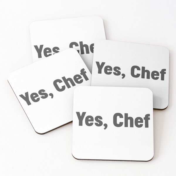 Item preview, Yes Chef Restaurant Worker Waiter Cook Baker Cooking Staff designed and sold by farhanhafeez.
