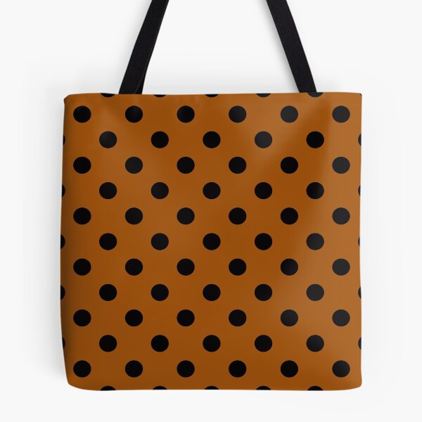 Item preview, Brown Black Polka Dots Pattern Design  designed and sold by PatternTitan.