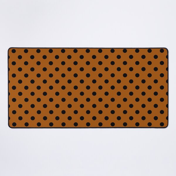 Item preview, Brown Black Polka Dots Pattern Design  designed and sold by PatternTitan.