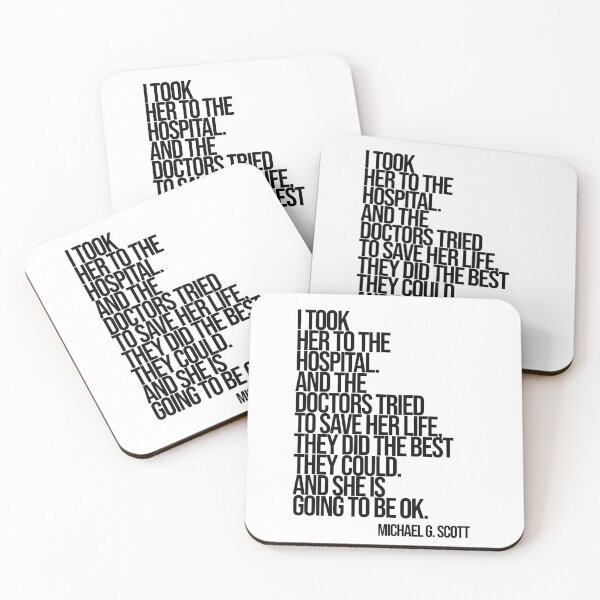 Item preview, Michael Scott The Office Funny Quote designed and sold by Enea Kelo.