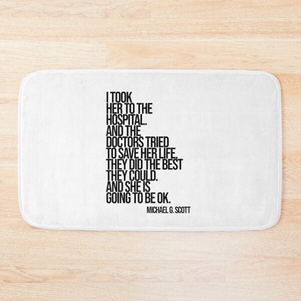 Item preview, Michael Scott The Office Funny Quote designed and sold by Enea Kelo.