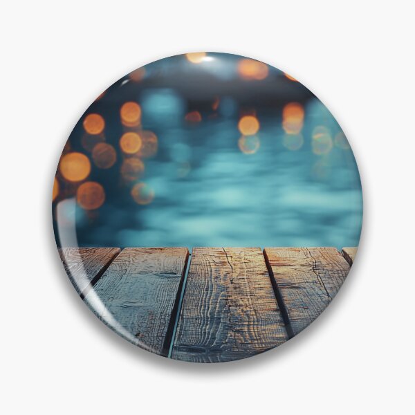 Item preview, Old Fishing Dock Bokeh designed and sold by KootenayDesigns.
