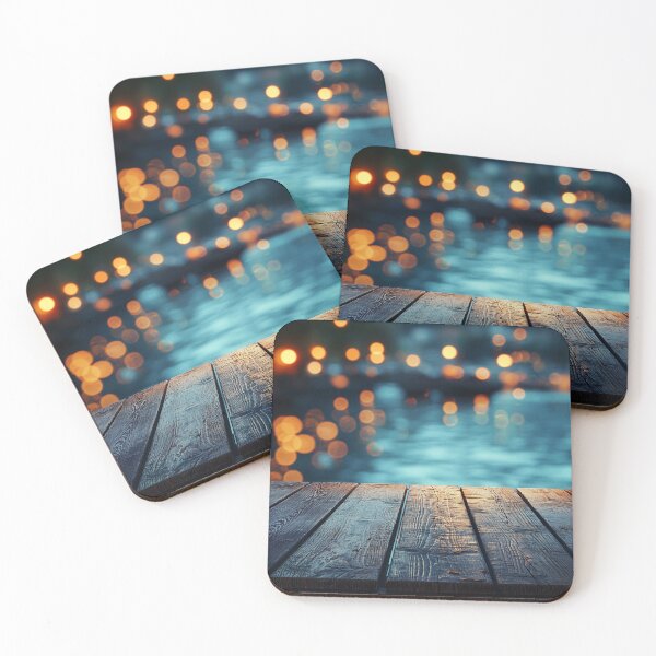 Item preview, Old Fishing Dock Bokeh designed and sold by KootenayDesigns.