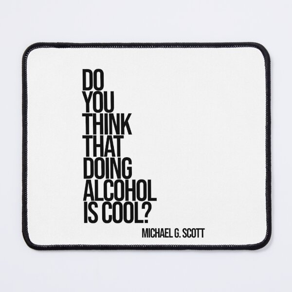 Item preview, Michael Scott The Office Funny Quote designed and sold by Enea Kelo.