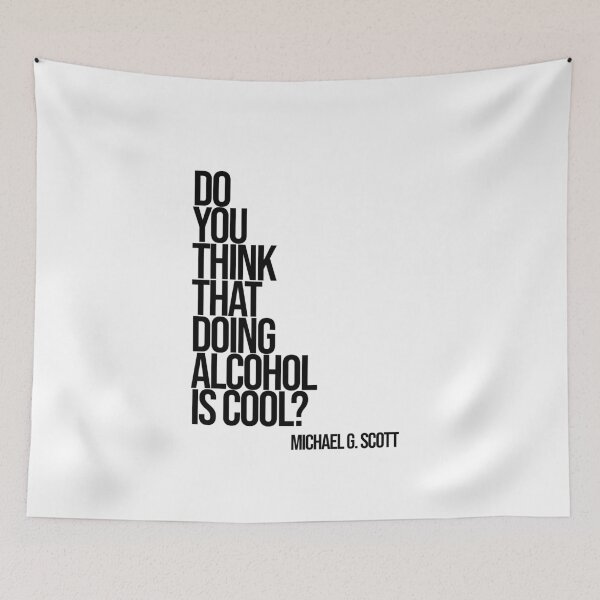 Item preview, Michael Scott The Office Funny Quote designed and sold by Enea Kelo.