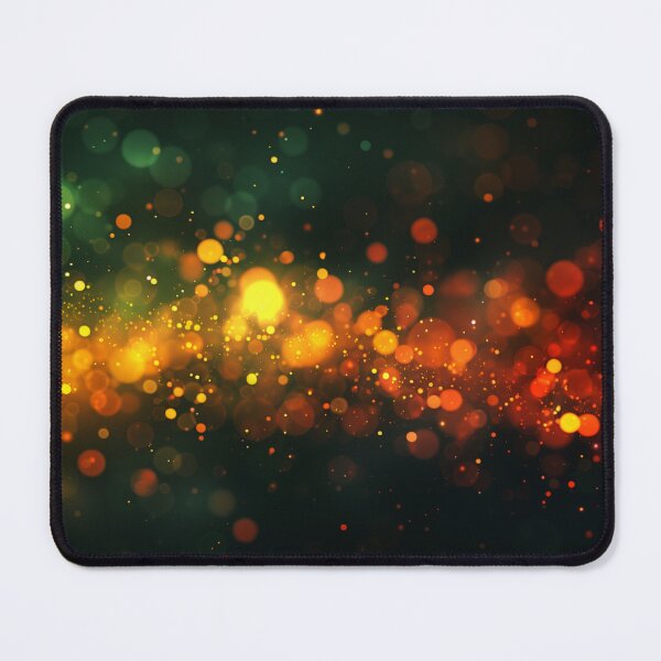 Item preview, Orange yellow And Green Bokeh designed and sold by KootenayDesigns.