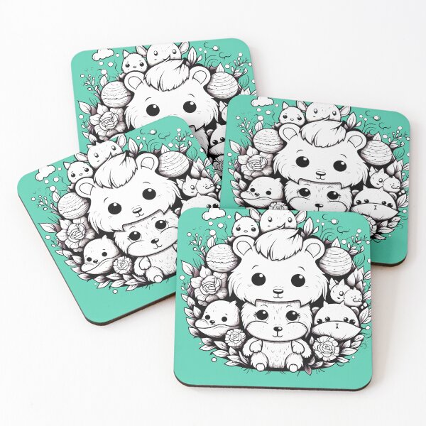 Item preview, Little animals of the forest designed and sold by Quijote-.