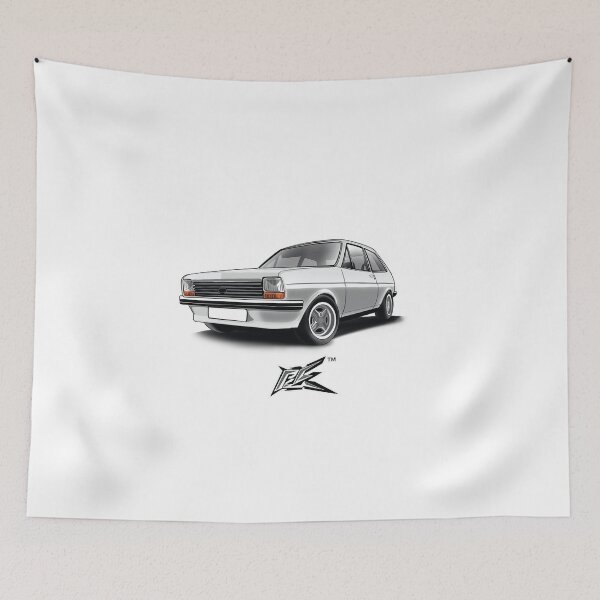 Item preview, ford fiesta mk1 white  designed and sold by NaquashM.