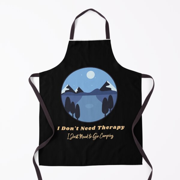 Item preview, I Don't Need Therapy. I Just Need To Go Camping  designed and sold by BarakaTees.