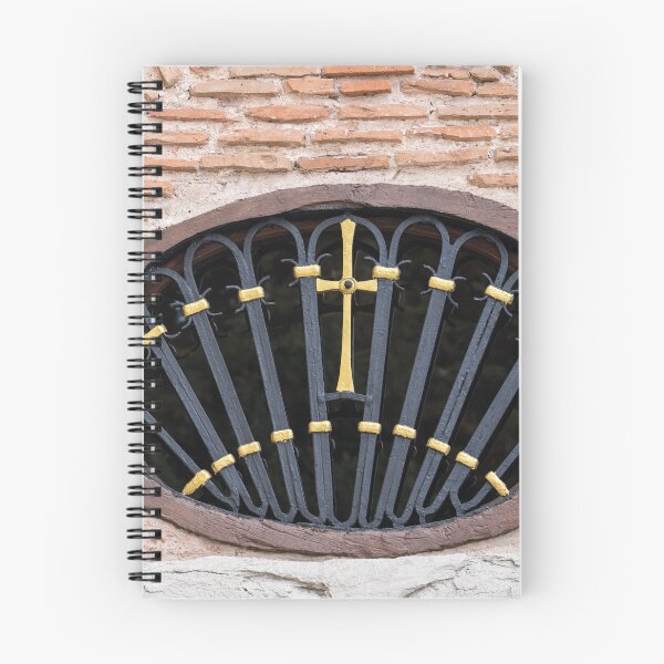 Item preview, Medieval Church Window with a Gold Cross designed and sold by Georgia Mizuleva.