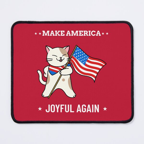 Item preview, Make America Joyful Again Pro Kamala Harris Cat designed and sold by sydney-syder.