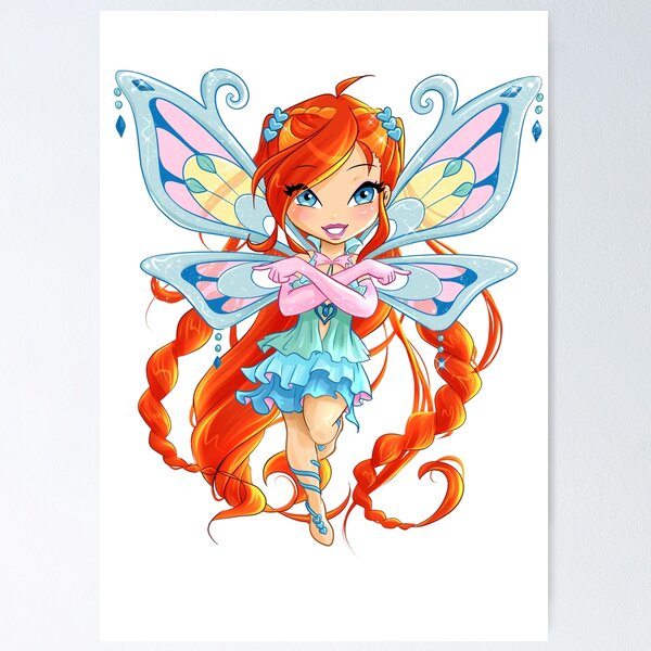 Item preview, bloom chibi win club fairy fire enchantix designed and sold by mtdessin.