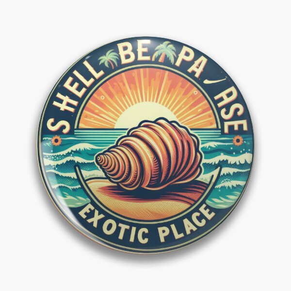 Item preview,  Summer shell  Beach Place designed and sold by Expressions-Sel.
