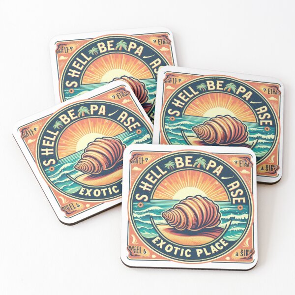 Item preview,  Summer shell  Beach Place designed and sold by Expressions-Sel.