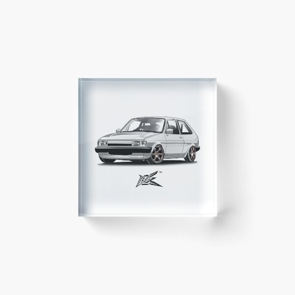 Item preview, ford fiesta mk2 white  designed and sold by NaquashM.