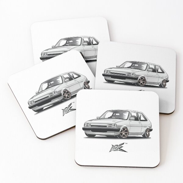 Item preview, ford fiesta mk2 white  designed and sold by NaquashM.