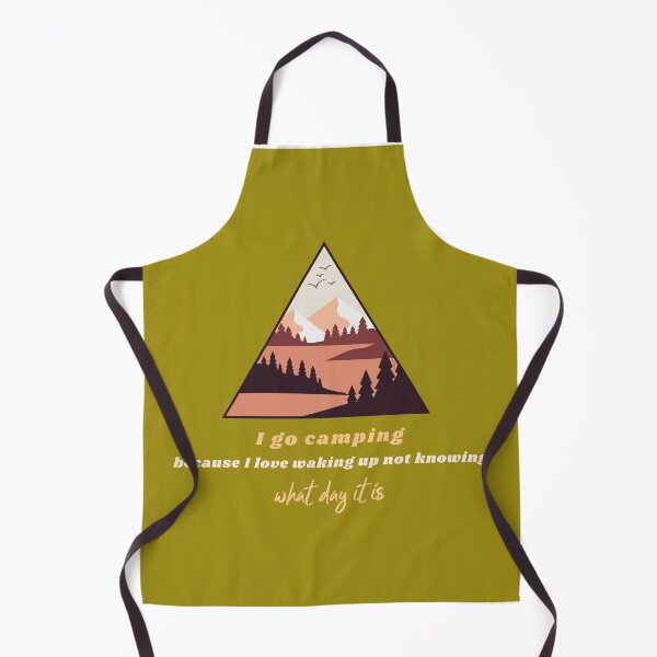 Item preview, I Go Camping Because I Love Waking Up Not Knowing What Day It Is designed and sold by BarakaTees.