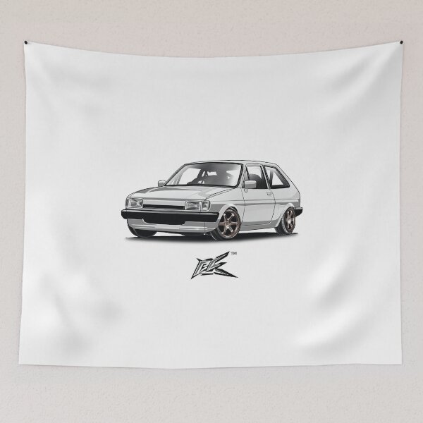 Item preview, ford fiesta mk2 white  designed and sold by NaquashM.