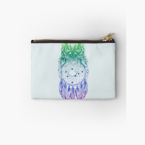 Aperçu de l'œuvre Dreamy Owl_Multi Bleu créée et vendue par kellabell9.