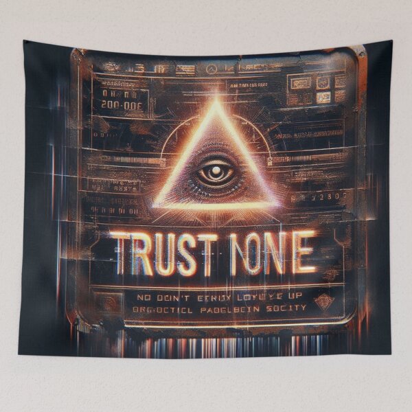 Item preview, "Trust None" designed and sold by RellimsRealm.