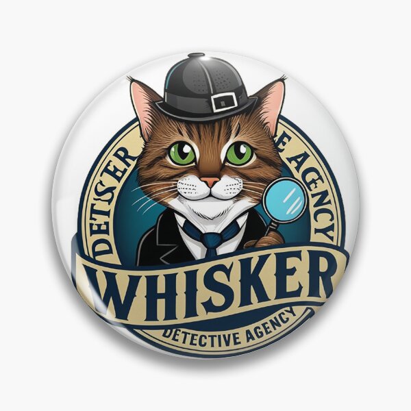 Item preview, Detective Cat Whisker 007 designed and sold by soislove.