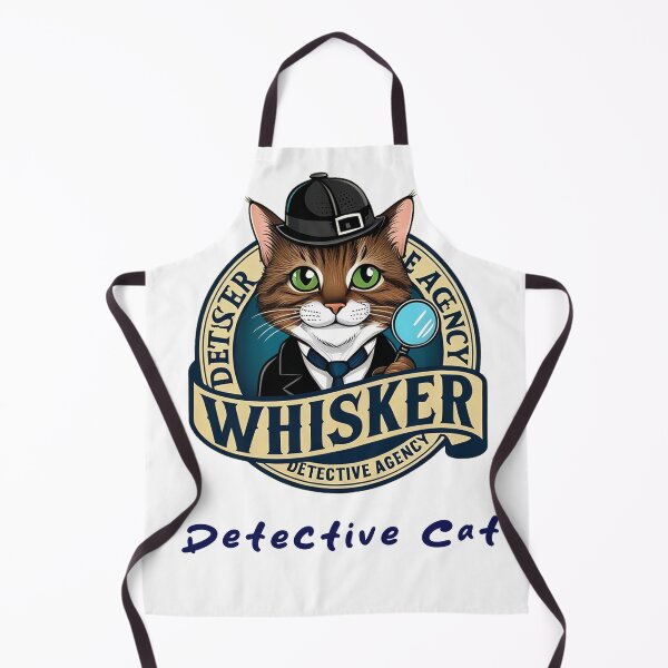 Item preview, Detective Cat Whisker 007 designed and sold by soislove.