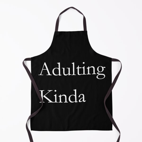 Item preview, Adulting Kinda Classic Black Tee designed and sold by GeekySexyCool.
