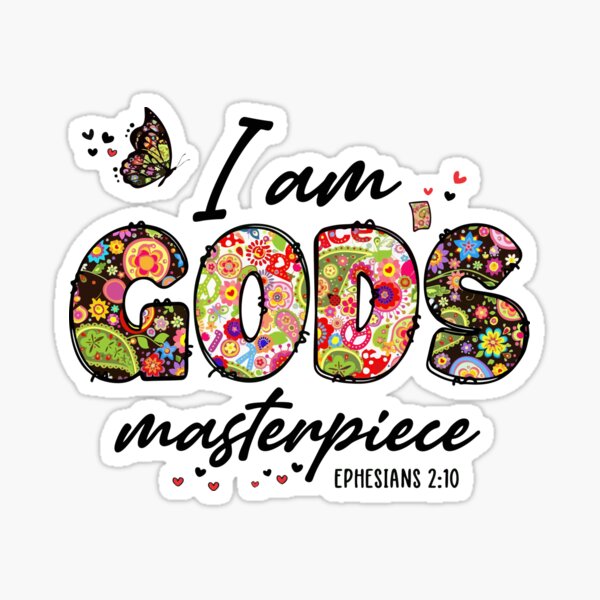 Item preview, I am God's Masterpiece designed and sold by itrendstores.