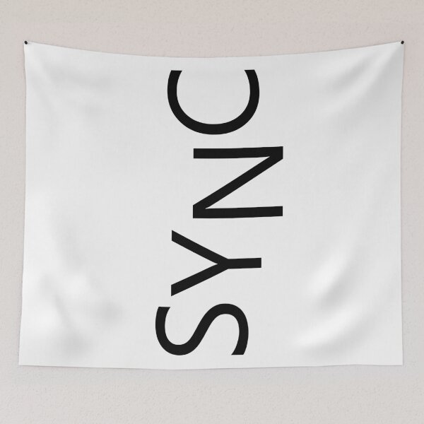 Item preview, SYNC bold text design designed and sold by GetItGiftIt.