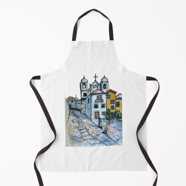 Item preview, Porto urban watercolour illustration  designed and sold by VikaArt.