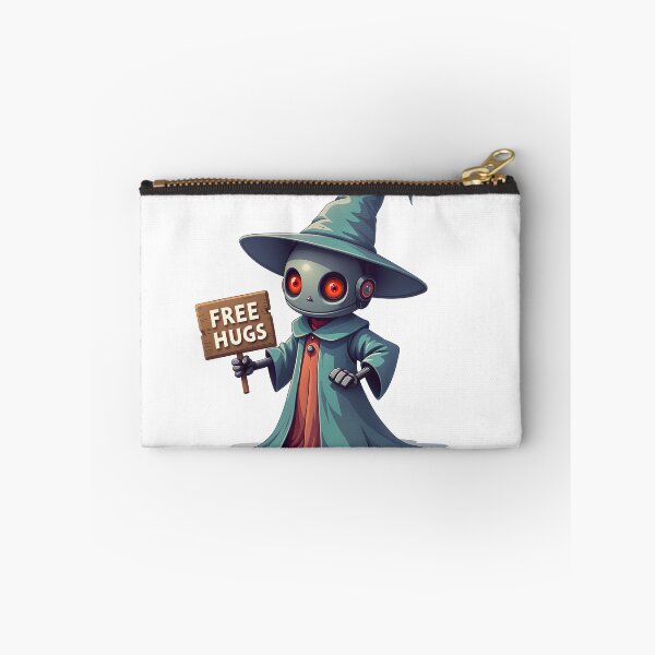 Item preview, Friendly Robot Wizard Offering Free Hugs designed and sold by LiveDesigner.