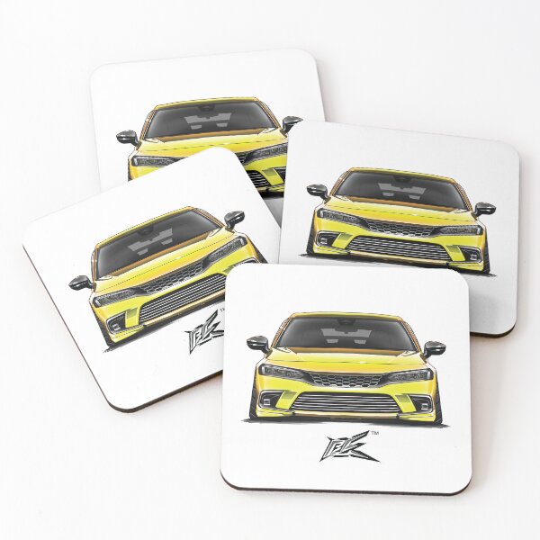 Item preview, civic fL5 yellow  designed and sold by NaquashM.
