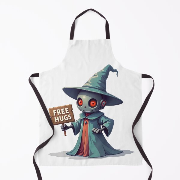 Item preview, Friendly Robot Wizard Offering Free Hugs designed and sold by LiveDesigner.