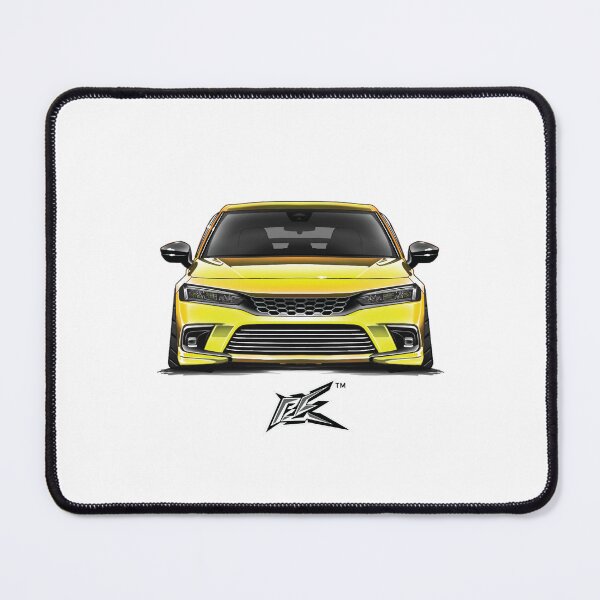 Item preview, civic fL5 yellow designed and sold by NaquashM.