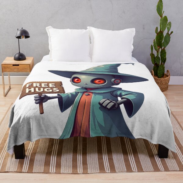 Item preview, Friendly Robot Wizard Offering Free Hugs designed and sold by LiveDesigner.