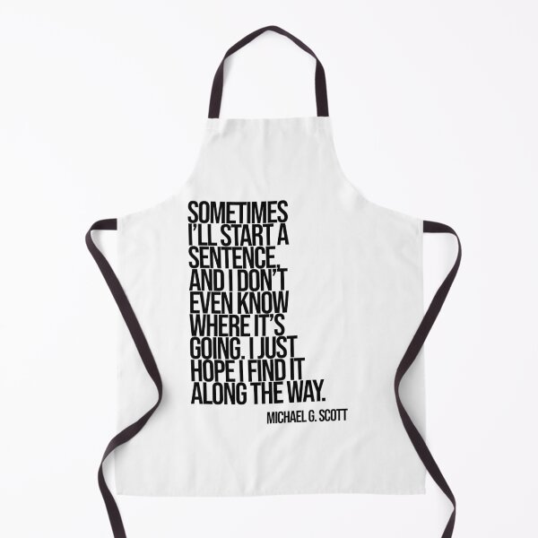 Item preview, Michael Scott The Office Funny Quote designed and sold by Enea Kelo.
