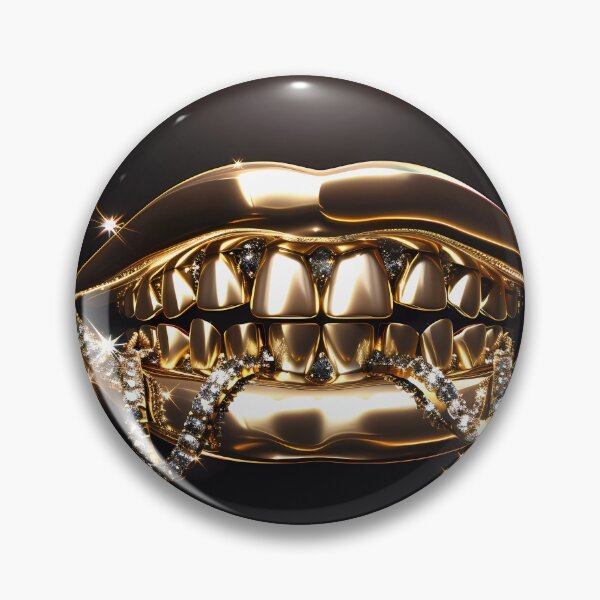 Artikelvorschau, „Golden Grin: Diamanten und Bling von Juwelieren“ entworfen und verkauft von Art-Vortex-fr.