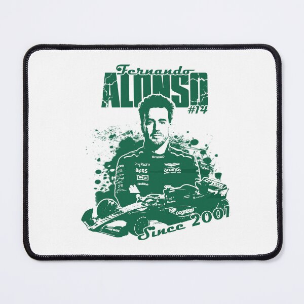 Item preview, Fernando Alonso Grunge F1 Shirt Design designed and sold by TonsOfTunes.
