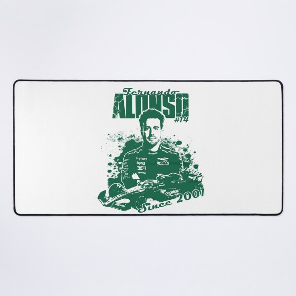 Item preview, Fernando  Alonso Grunge F1 Shirt Design designed and sold by TonsOfTunes.