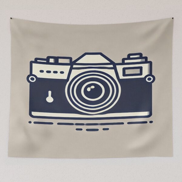 Item preview, Minimalist 80s Retro Camera designed and sold by Genady.
