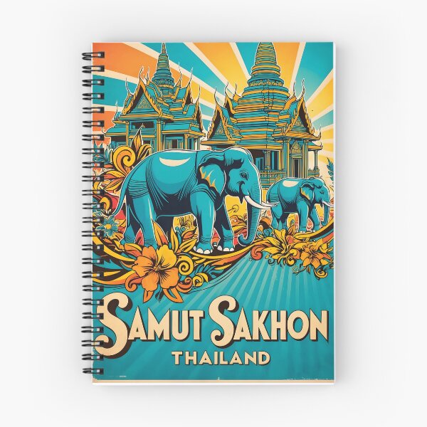 Item preview, Samut Sakhon Thani Thailand Vintage Travel Tourism  designed and sold by TravelersGems.