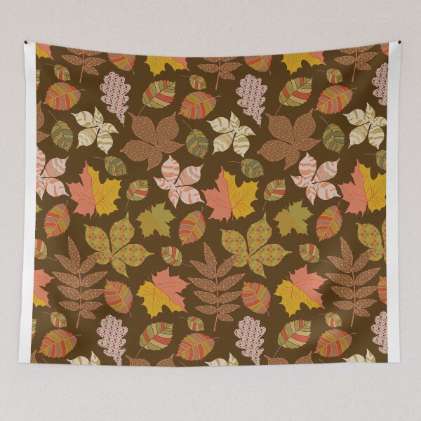 Item preview, Fancy fantasy leaves  Autumn designed and sold by Alessandro Remo Mazzoni Remotextiles.