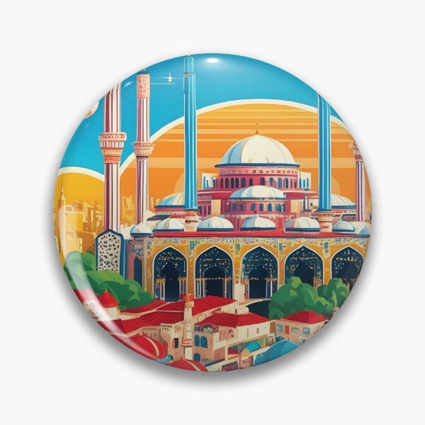 Item preview, Gaziantep Turkey Vintage Travel Tourism  designed and sold by TravelersGems.