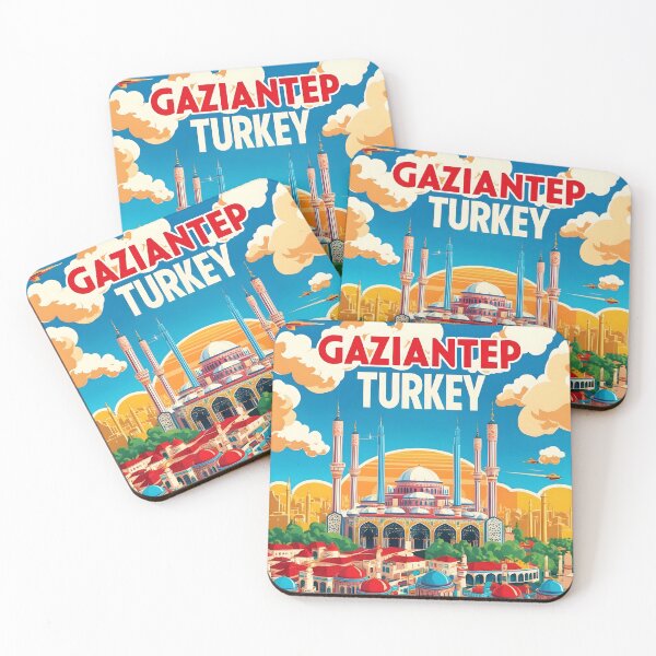 Item preview, Gaziantep Turkey Vintage Travel Tourism  designed and sold by TravelersGems.