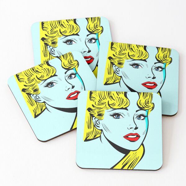 Item preview,  Classic Pop Art Woman in Comic Book Style designed and sold by DonVivaldo.
