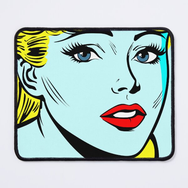 Item preview,  Classic Pop Art Woman in Comic Book Style designed and sold by DonVivaldo.