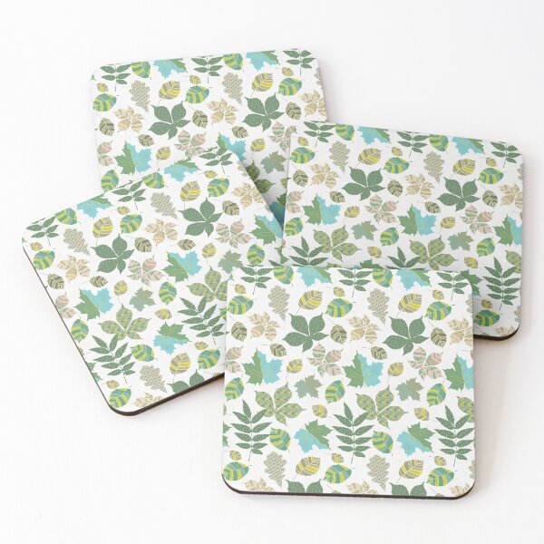 Item preview,  Fancy fantasy leaves Green designed and sold by Alessandro Remo Mazzoni Remotextiles.