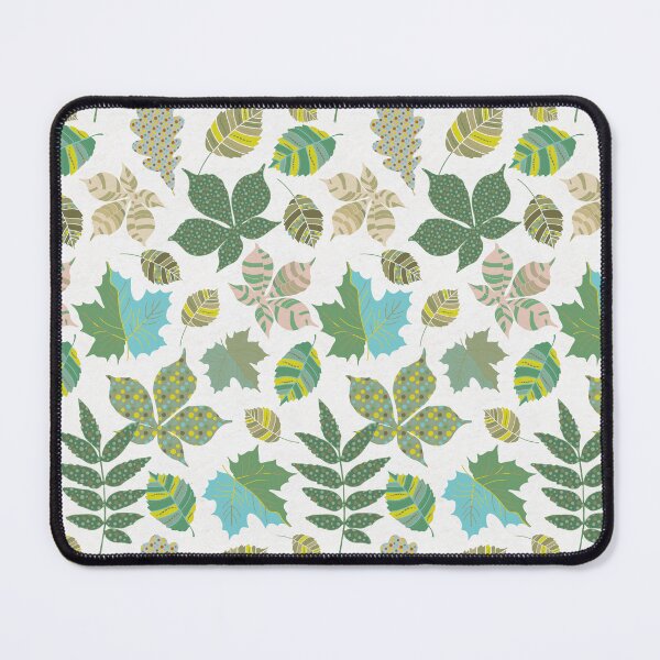 Item preview, Fancy fantasy leaves Green designed and sold by Alessandro Remo Mazzoni Remotextiles.