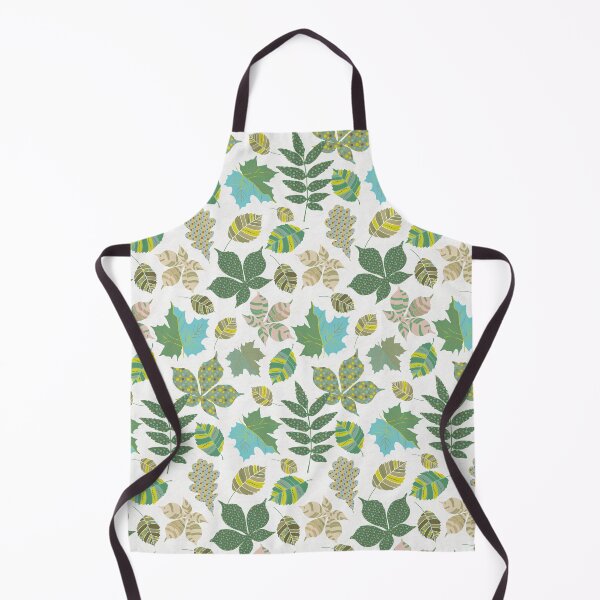Item preview, Fancy fantasy leaves Green designed and sold by Alessandro Remo Mazzoni Remotextiles.