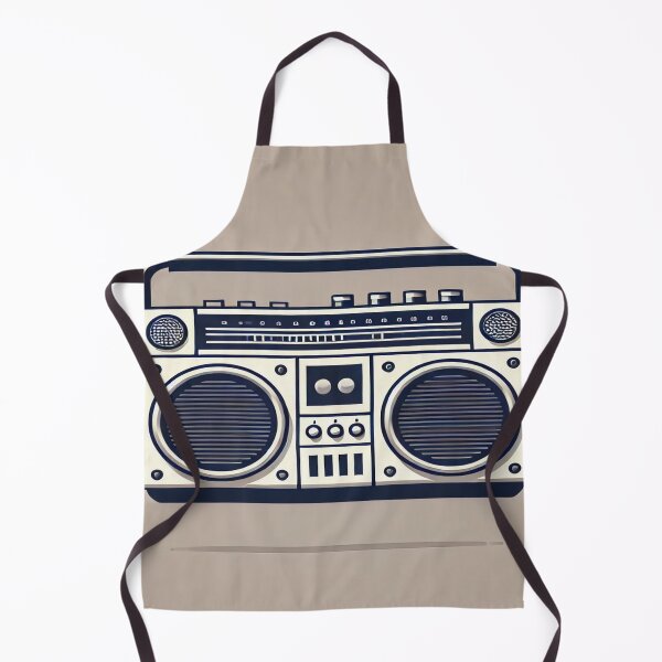 Item preview, Minimalist 80s Boom Box designed and sold by Genady.